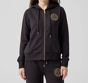 Versace Jeans Couture Logo Zip-Up Hoodie