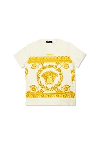 Versace Kids Medusa Printed Crewneck T-Shirt