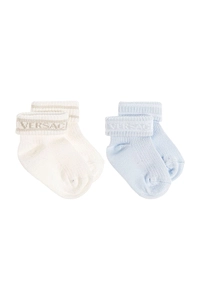 Versace Kids Two Pack Stretched Socks