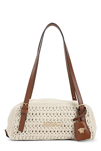 Versace Logo-Tag Bowling Bag