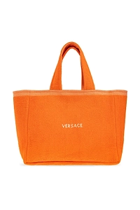 Versace Logo Terry Tote Bag