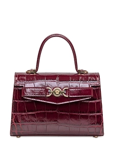 Versace Medusa 95 Embossed Small Handbag