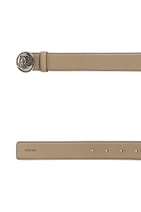 Versace Medusa Buckle Leather Belt