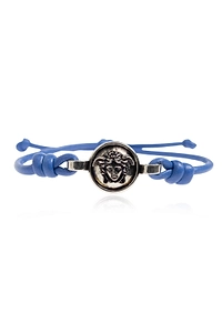 Versace Medusa Leather Bracelet