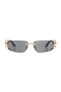 Versace Eyewear Rectangle-Frame Sunglasses