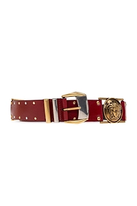 Versace Medusa Studded Belt