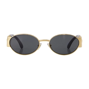 Versace Oval Medusa-Detail Sunglasses