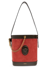 Versace Pivot Small Bucket Bag