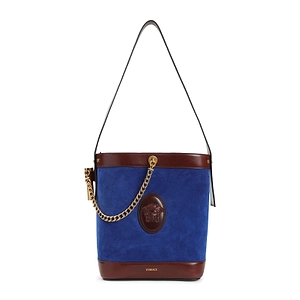 Versace Pivot Small Bucket Bag