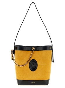 Versace Pivot Small Bucket Bag