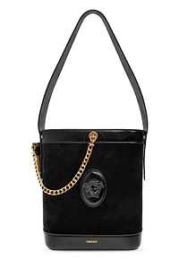 Versace Pivot Small Bucket Bag