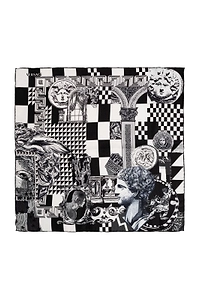 Versace Printed Twill Scarf