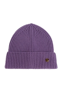 Versace Ribbed Logo Beanie Hat