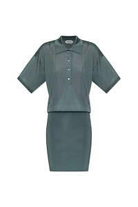 Versace Polo Knitted Dress