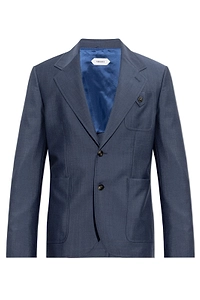 Versace Single-Breasted Tailored Blazer
