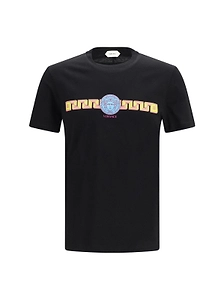 Versace Slim Greca Medusa Printed T-Shirt