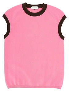 Versace Sleeveless Knitted Top