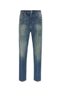 Versace Straight-Leg Five-Pocket Jeans