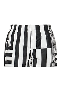 Versace Striped Swim Shorts