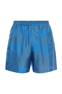 Versace Striped Twill Shorts