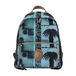 Versace Sunset Palms Printed Backpack