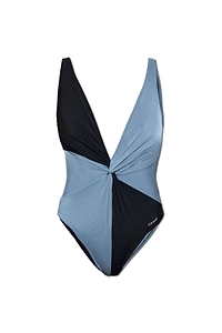 Versace Twist Panel One-Piece Swimsuit