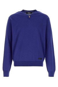 Versace V-Neck Knitted Jumper