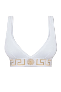 Versace V-Neck Sports Bra