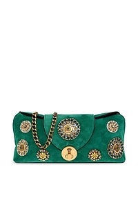 Versace Vivian Embellished Shoulder Bag
