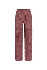 Vetements Checked Wide-Leg Trousers