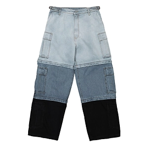 Vetements Deconstructed Triple Buttoned Cargo Trousers