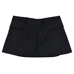 Vetements Deconstructed Tailored Mini Skirt