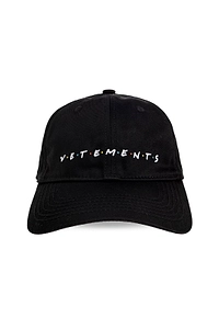 Vetements Embroidered Logo Baseball Cap