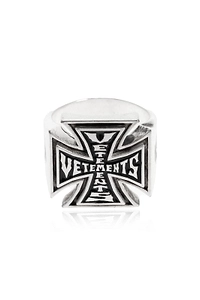 Vetements Logo Detailed Ring