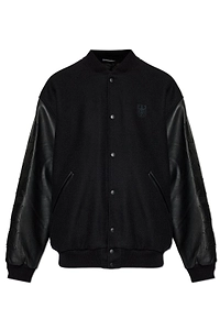 Vetements Logo Embroidered Bomber Jacket