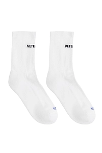 Vetements Logo Intarsia Socks