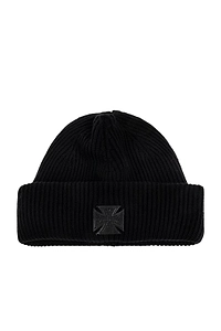 Vetements Logo Patch Knit Beanie