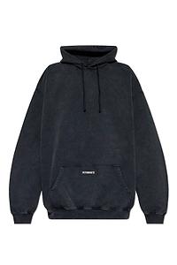 Vetements Logo Patch Drawstring Hoodie