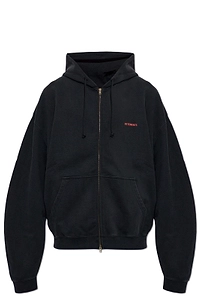 Vetements Oversized Zip-Up Hoodie