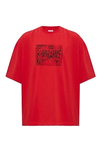 Vetements Oversized Graphic T-Shirt