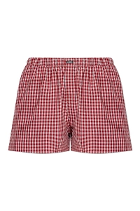 Vetements Plaid Pattern Shorts