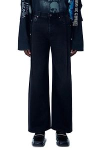 Vetements Reconstructed Straight-Leg Jeans
