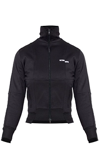 Vetements Stand Up Collar Zipped Sweatshirt