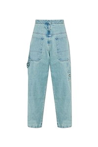 Vetements Wide-Leg Utility Jeans