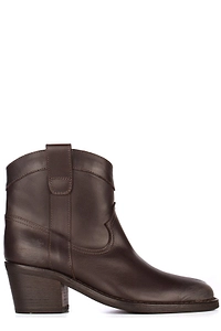 Via Roma 15 Round Toe Slip-On Boots