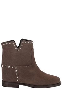 Via Roma 15 Stud Embellished Ankle Boots