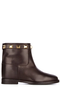 Via Roma 15 Studded Slip-On Boots