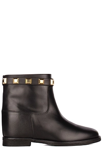 Via Roma 15 Studded Slip-On Boots