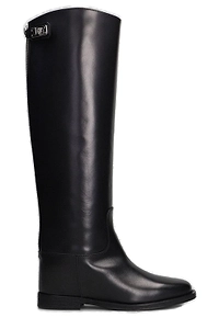 Via Roma 15 Turn-Lock Detail Knee-High Boots