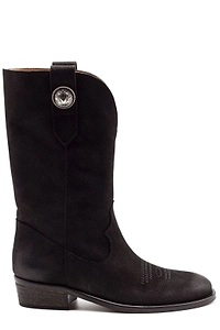Via Roma 15 Western Calf-Length Boots